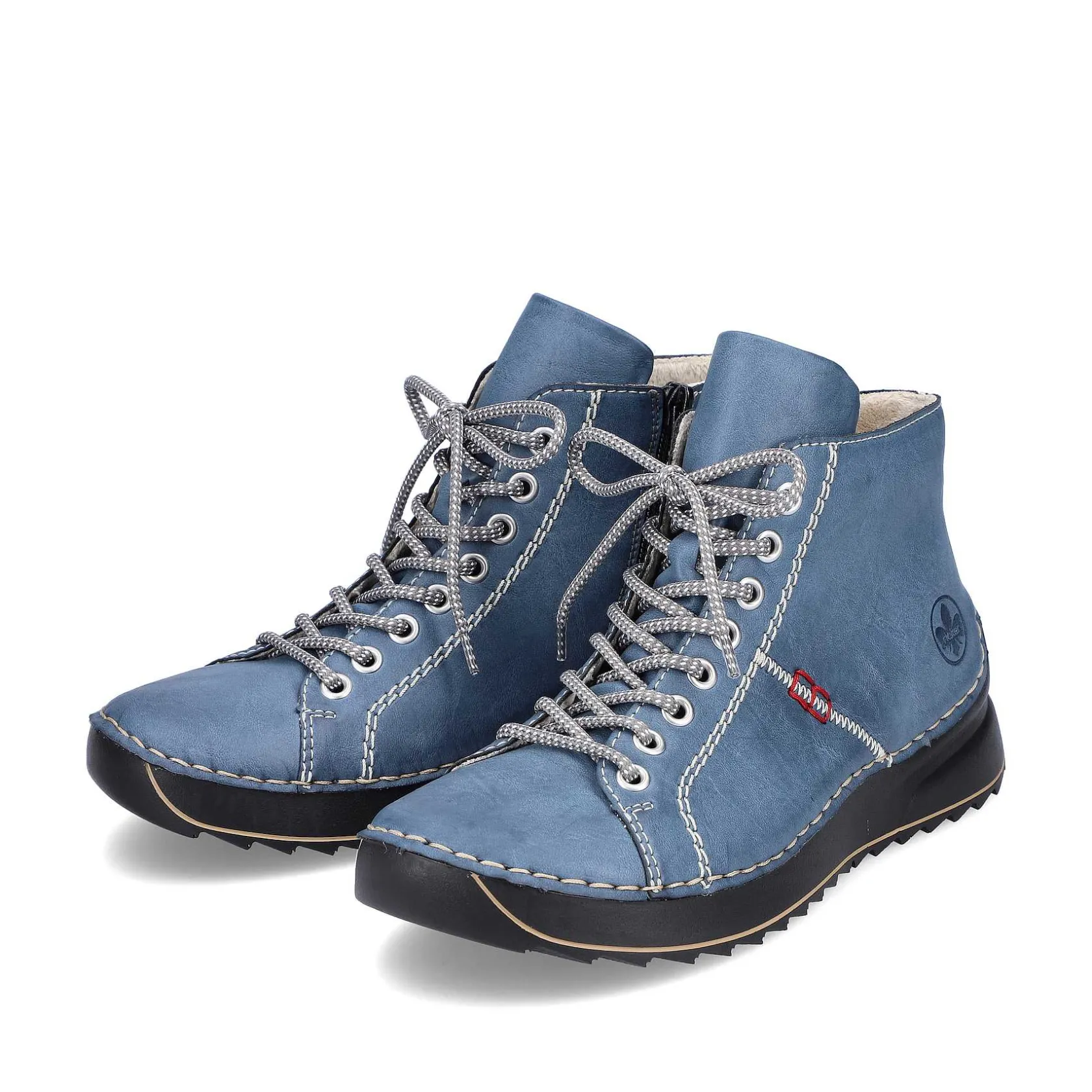 Rieker Ankle Boots & Boots-Women'S Corded Boots Blue Gray