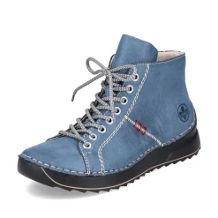 Rieker Ankle Boots & Boots-Women'S Corded Boots Blue Gray