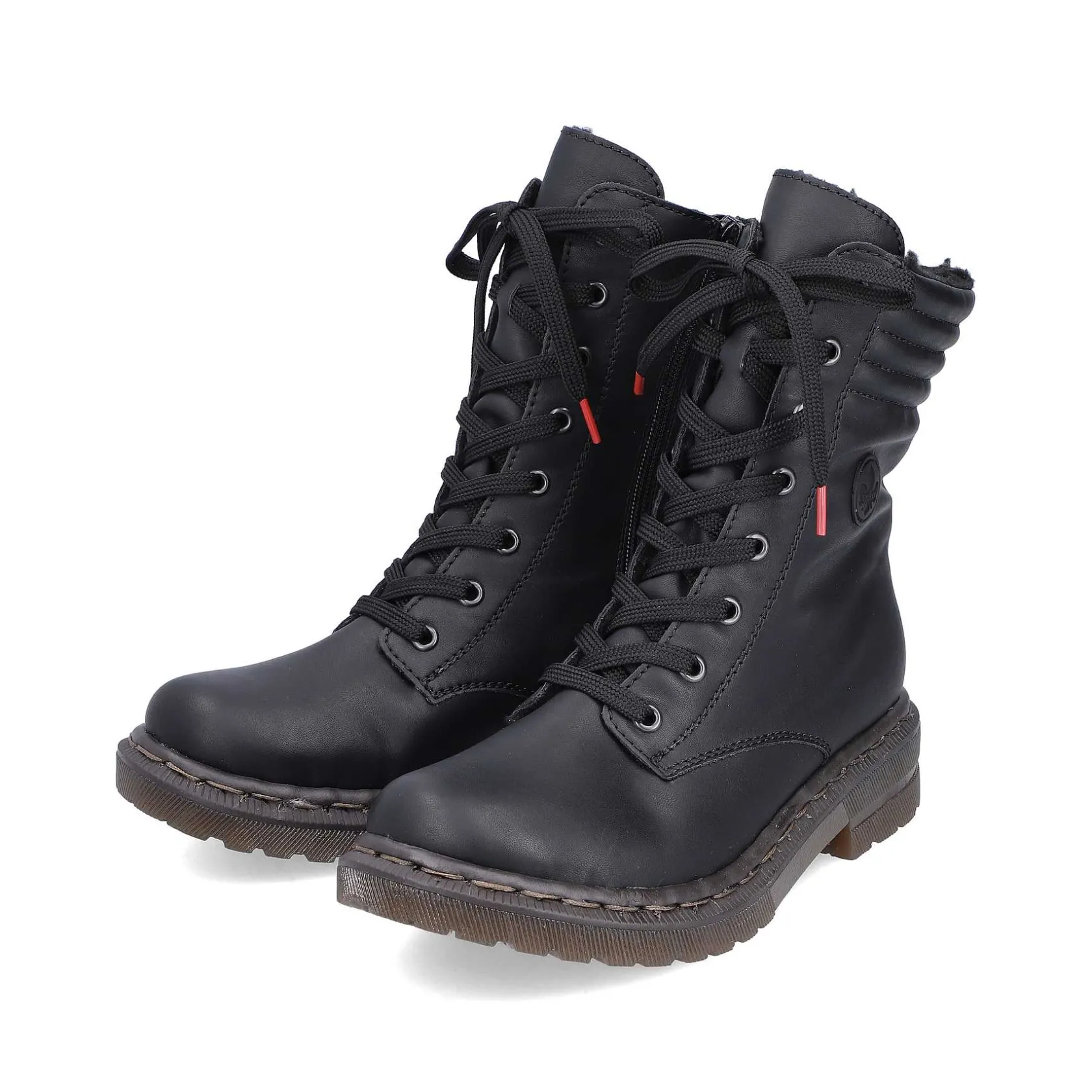 Rieker Ankle Boots & Boots-Women'S Corded Boots Deep Black