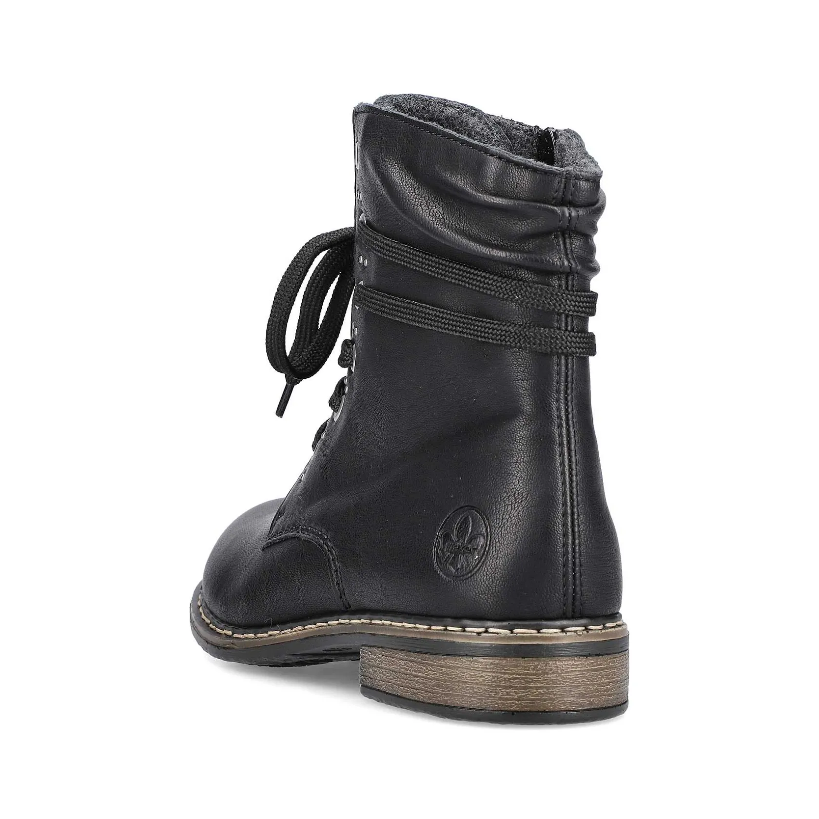 Rieker Ankle Boots & Boots-Women'S Corded Boots Asphalt Black
