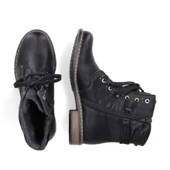 Rieker Ankle Boots & Boots-Women'S Corded Boots Asphalt Black