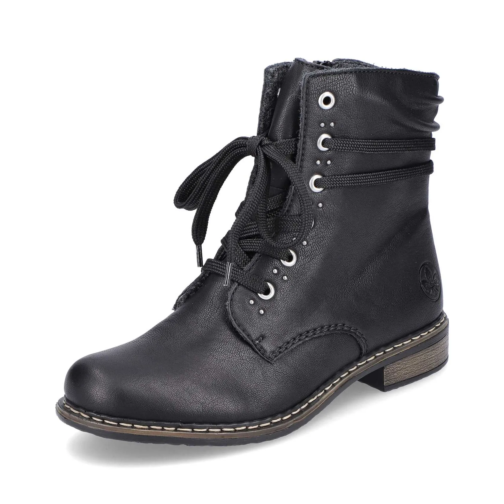Rieker Ankle Boots & Boots-Women'S Corded Boots Asphalt Black