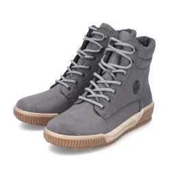 Rieker Ankle Boots & Boots-Women'S Corded Boots Moon Grey
