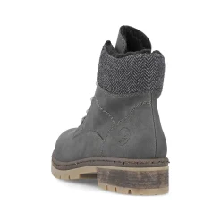 Rieker Ankle Boots & Boots-Women'S Corded Boots Asphalt Gray