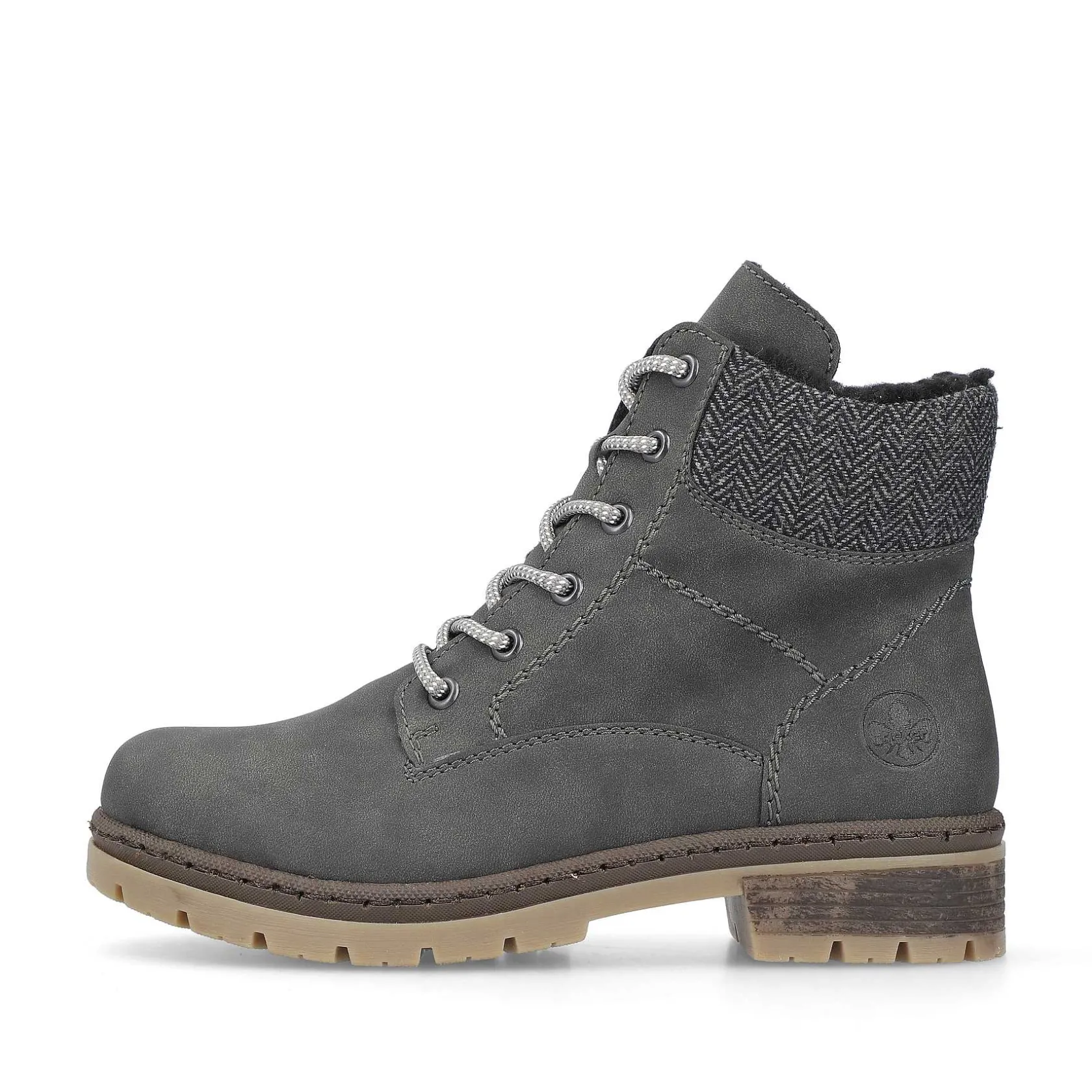 Rieker Ankle Boots & Boots-Women'S Corded Boots Asphalt Gray