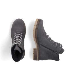 Rieker Ankle Boots & Boots-Women'S Corded Boots Asphalt Gray