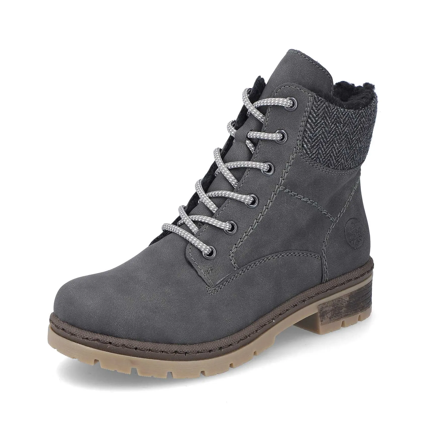Rieker Ankle Boots & Boots-Women'S Corded Boots Asphalt Gray