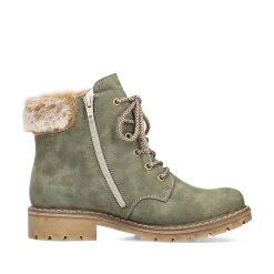 Rieker Ankle Boots & Boots-Women'S Corded Boots Leaf Green