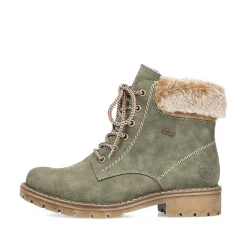 Rieker Ankle Boots & Boots-Women'S Corded Boots Leaf Green