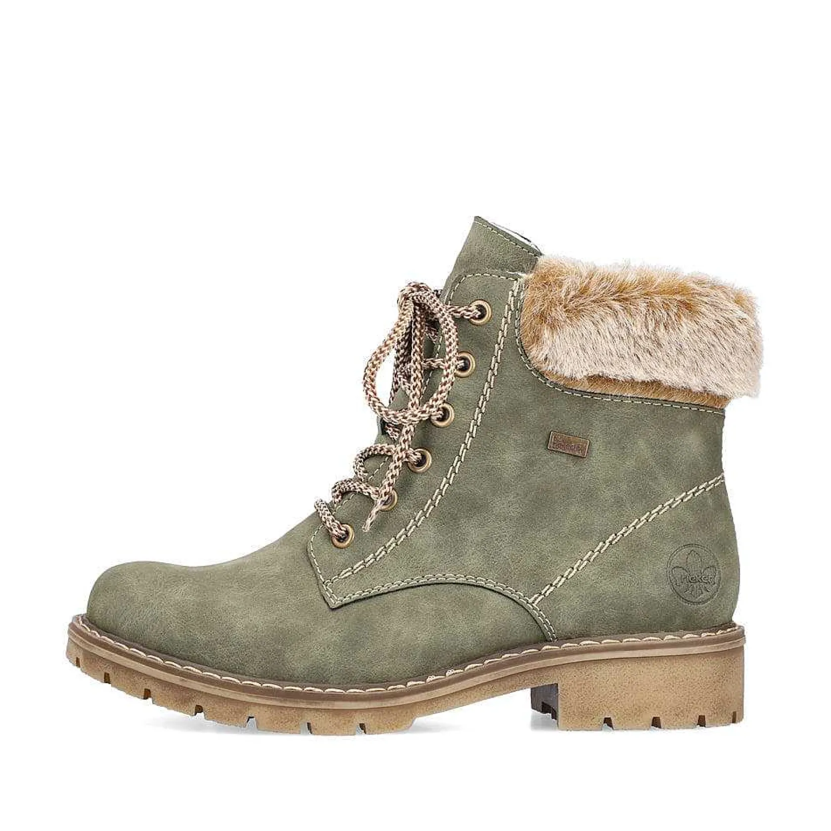 Rieker Ankle Boots & Boots-Women'S Corded Boots Leaf Green