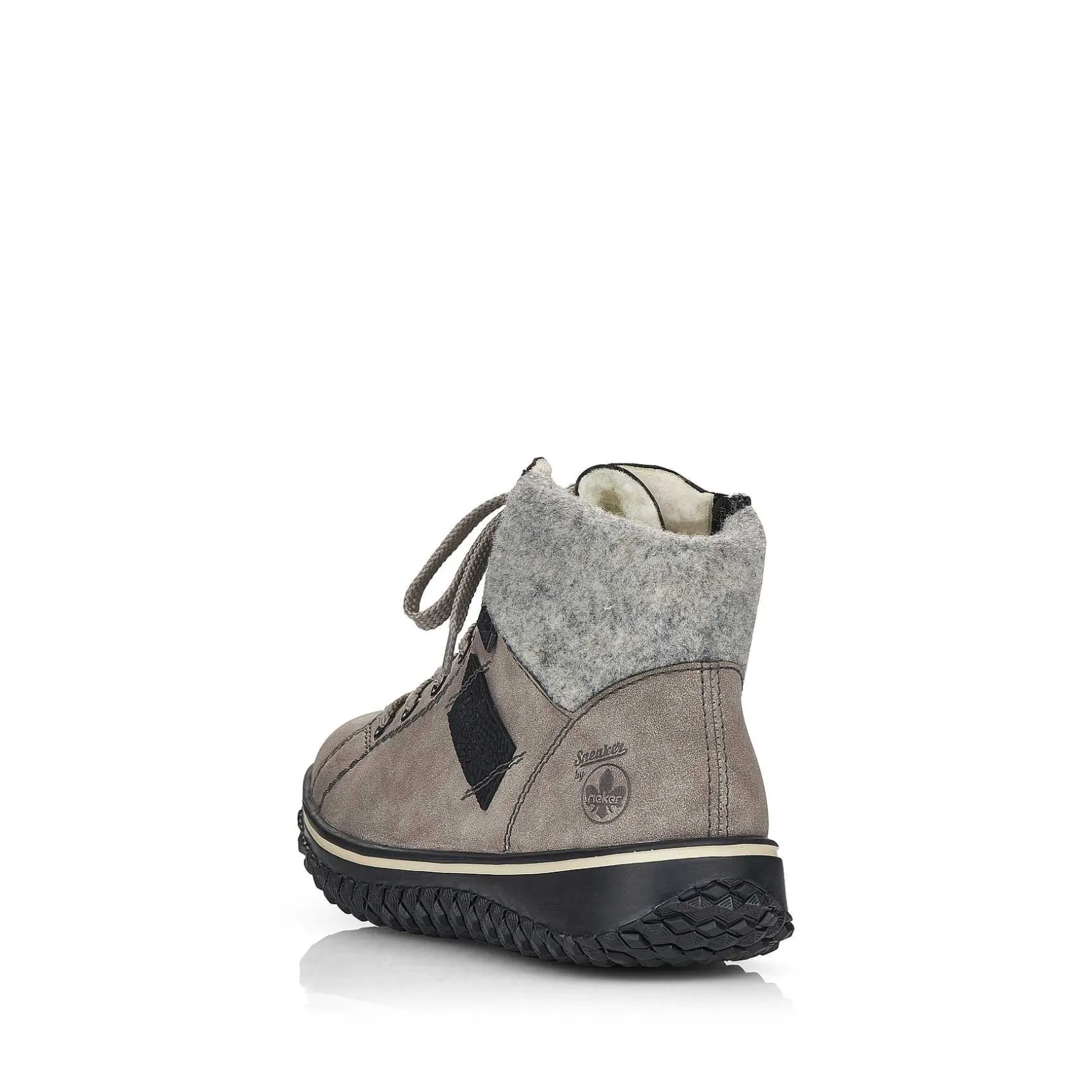 Rieker Ankle Boots & Boots-Women'S Corded Boots Platinum Gray