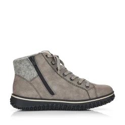 Rieker Ankle Boots & Boots-Women'S Corded Boots Platinum Gray