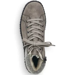Rieker Ankle Boots & Boots-Women'S Corded Boots Platinum Gray