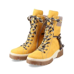 Rieker Ankle Boots & Boots-Women'S Corded Boots Sunflower Yellow