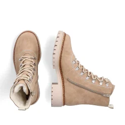 Rieker Ankle Boots & Boots-Women'S Corded Boots Brown Beige