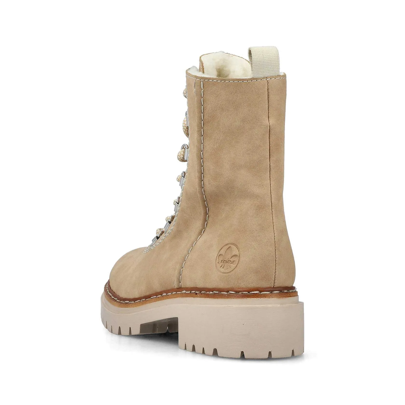 Rieker Ankle Boots & Boots-Women'S Corded Boots Brown Beige