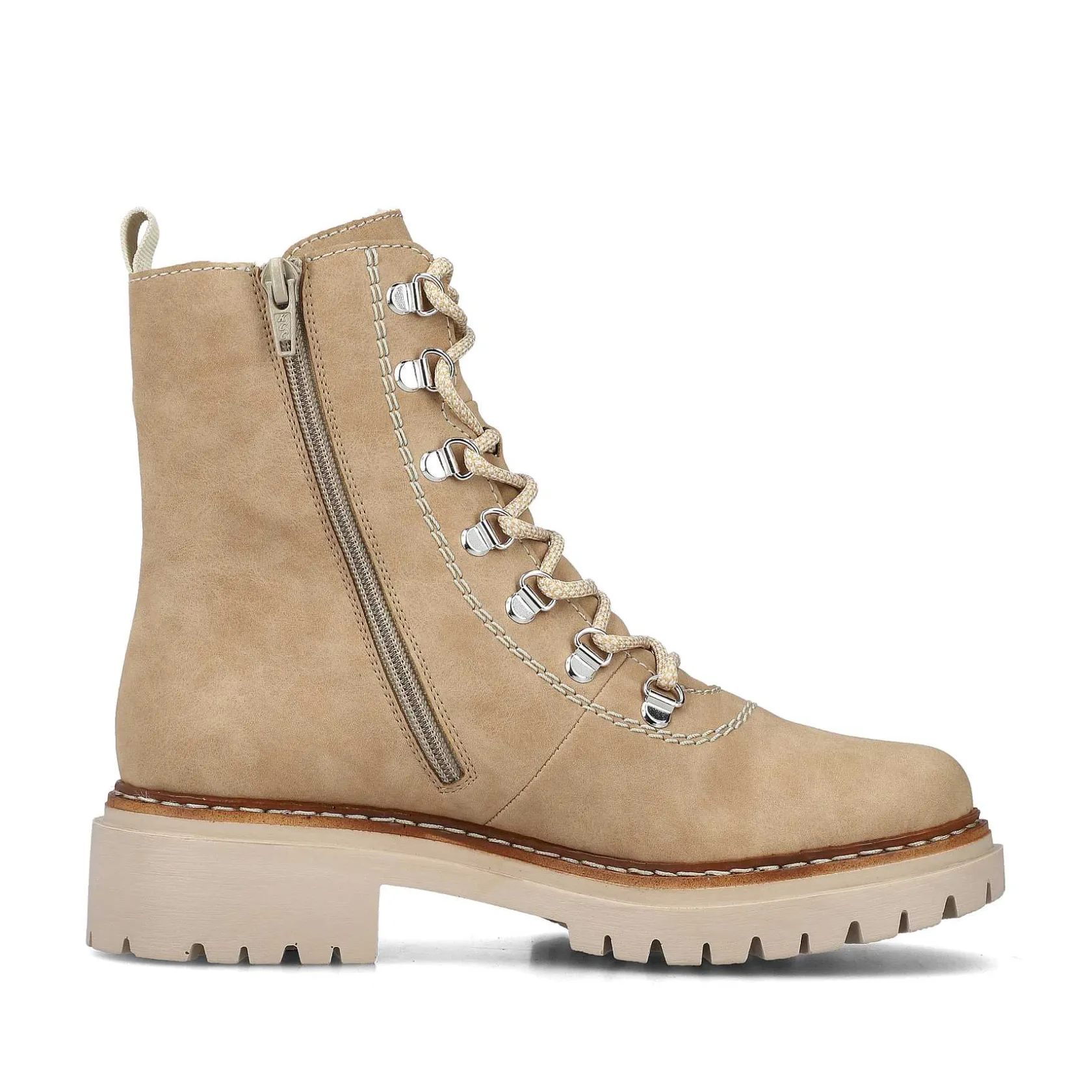 Rieker Ankle Boots & Boots-Women'S Corded Boots Brown Beige