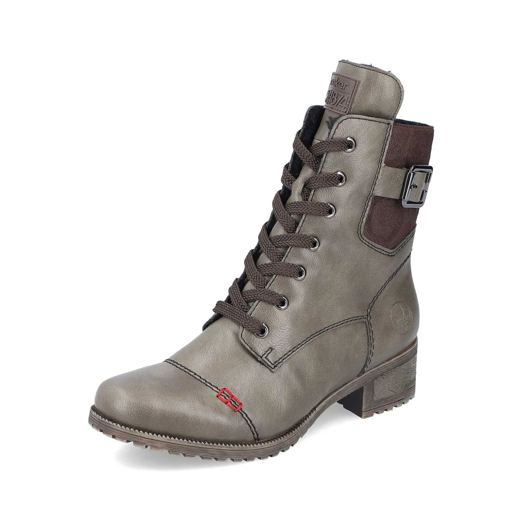 Rieker Ankle Boots & Boots-Women'S Corded Boots Army Green