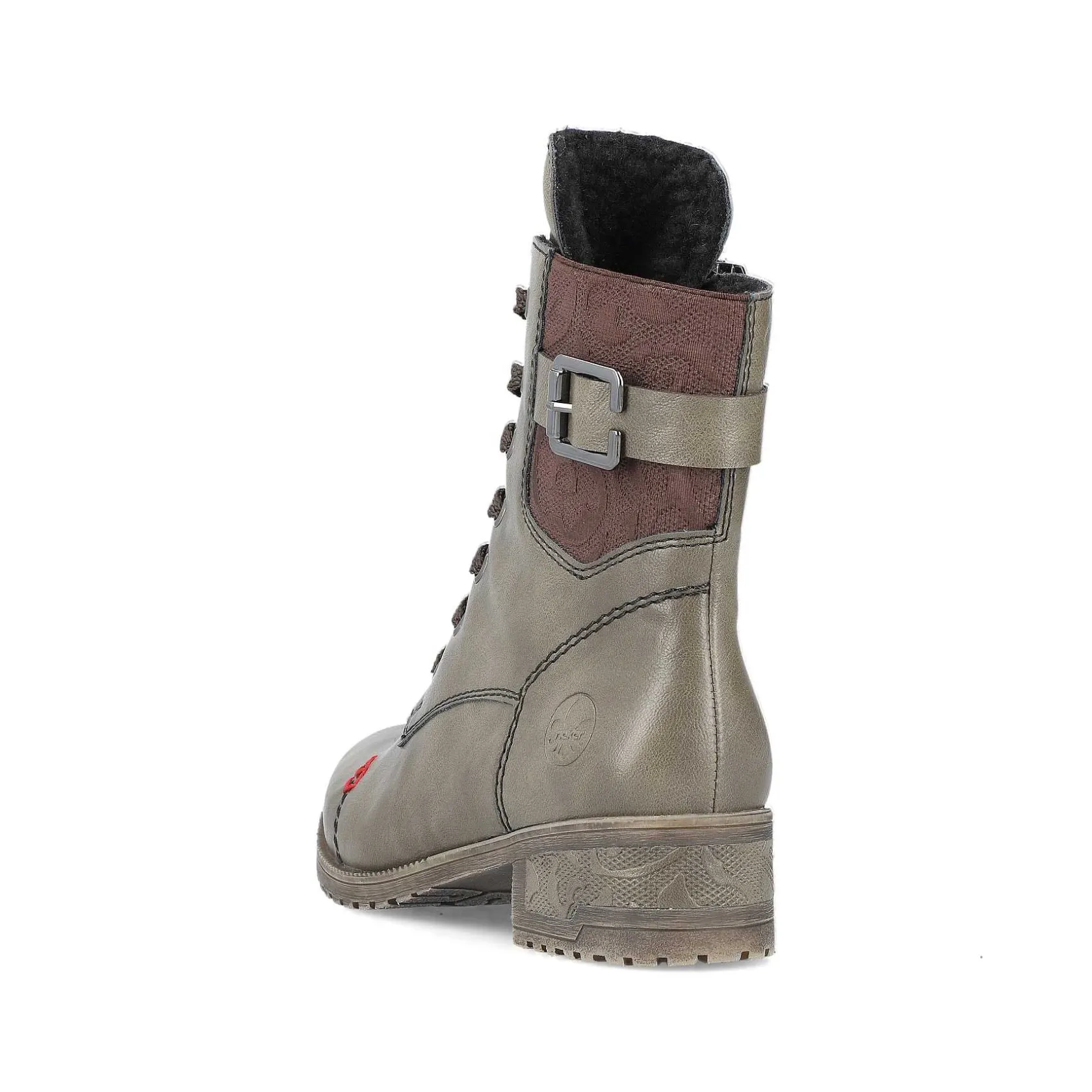 Rieker Ankle Boots & Boots-Women'S Corded Boots Army Green