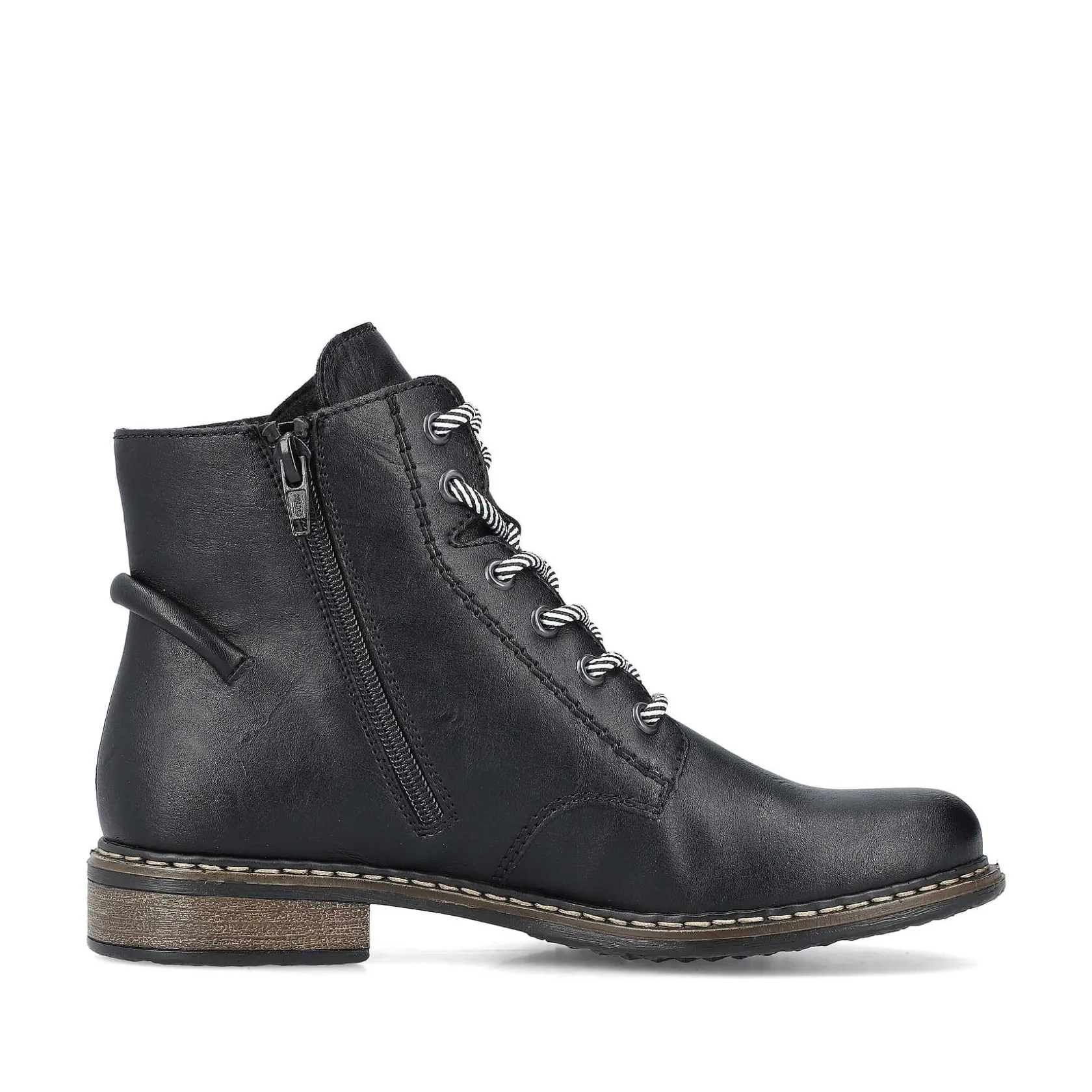 Rieker Ankle Boots & Boots-Women'S Corded Boots Asphalt Black