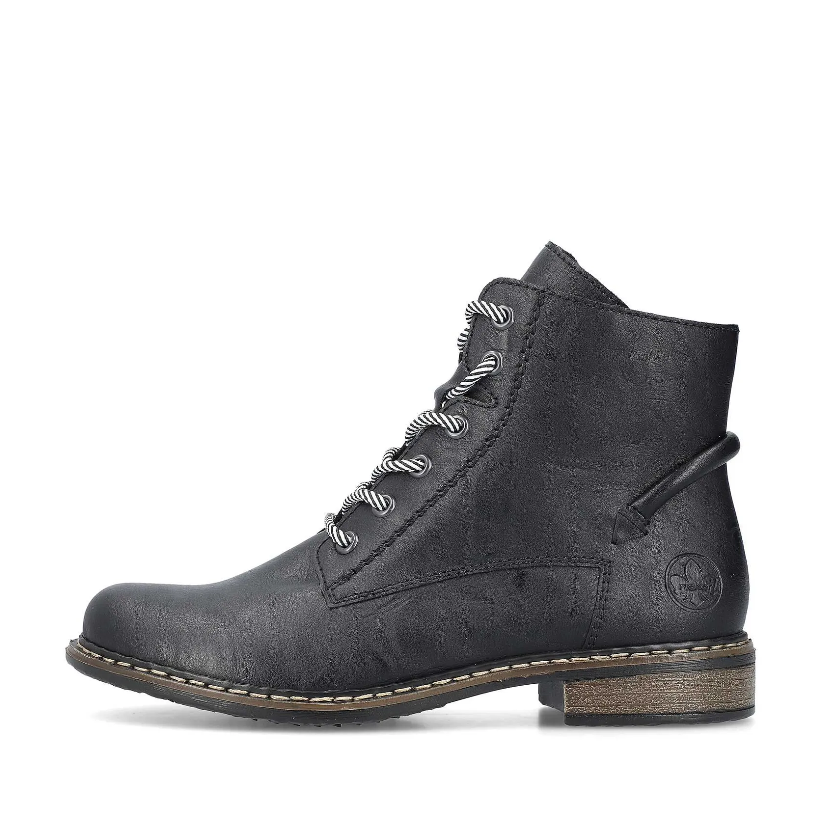 Rieker Ankle Boots & Boots-Women'S Corded Boots Asphalt Black