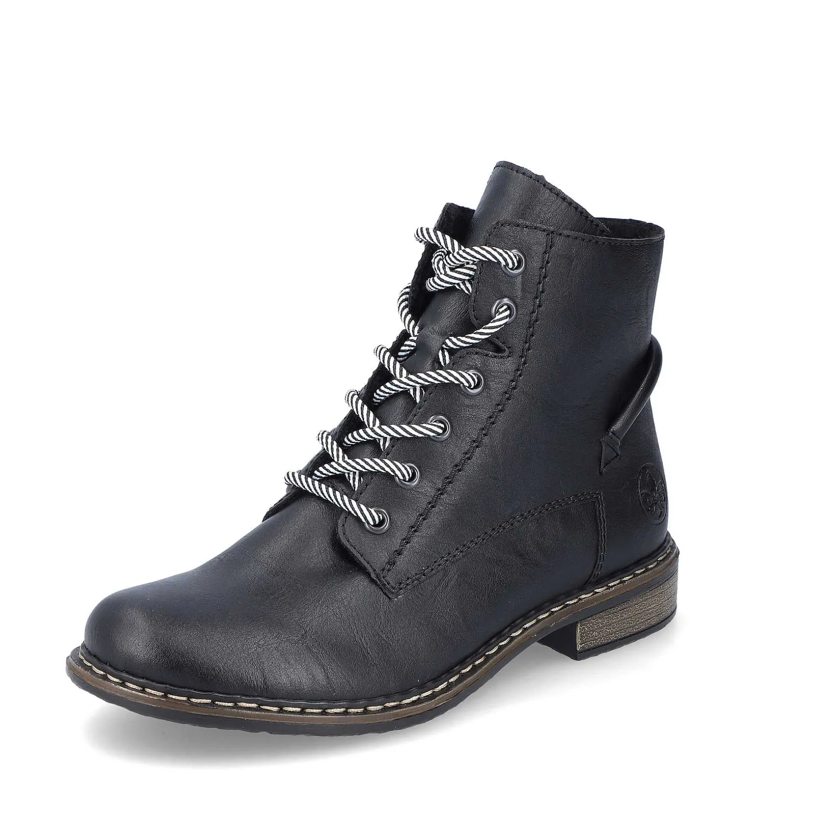 Rieker Ankle Boots & Boots-Women'S Corded Boots Asphalt Black