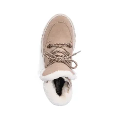 Rieker Ankle Boots & Boots-Women'S Corded Boots Cream Beige