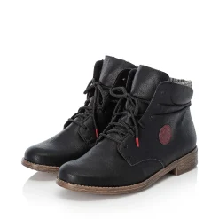 Rieker Ankle Boots & Boots-Women'S Corded Boots Deep Black