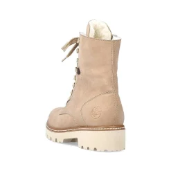 Rieker Ankle Boots & Boots-Women'S Corded Boots Cream Beige