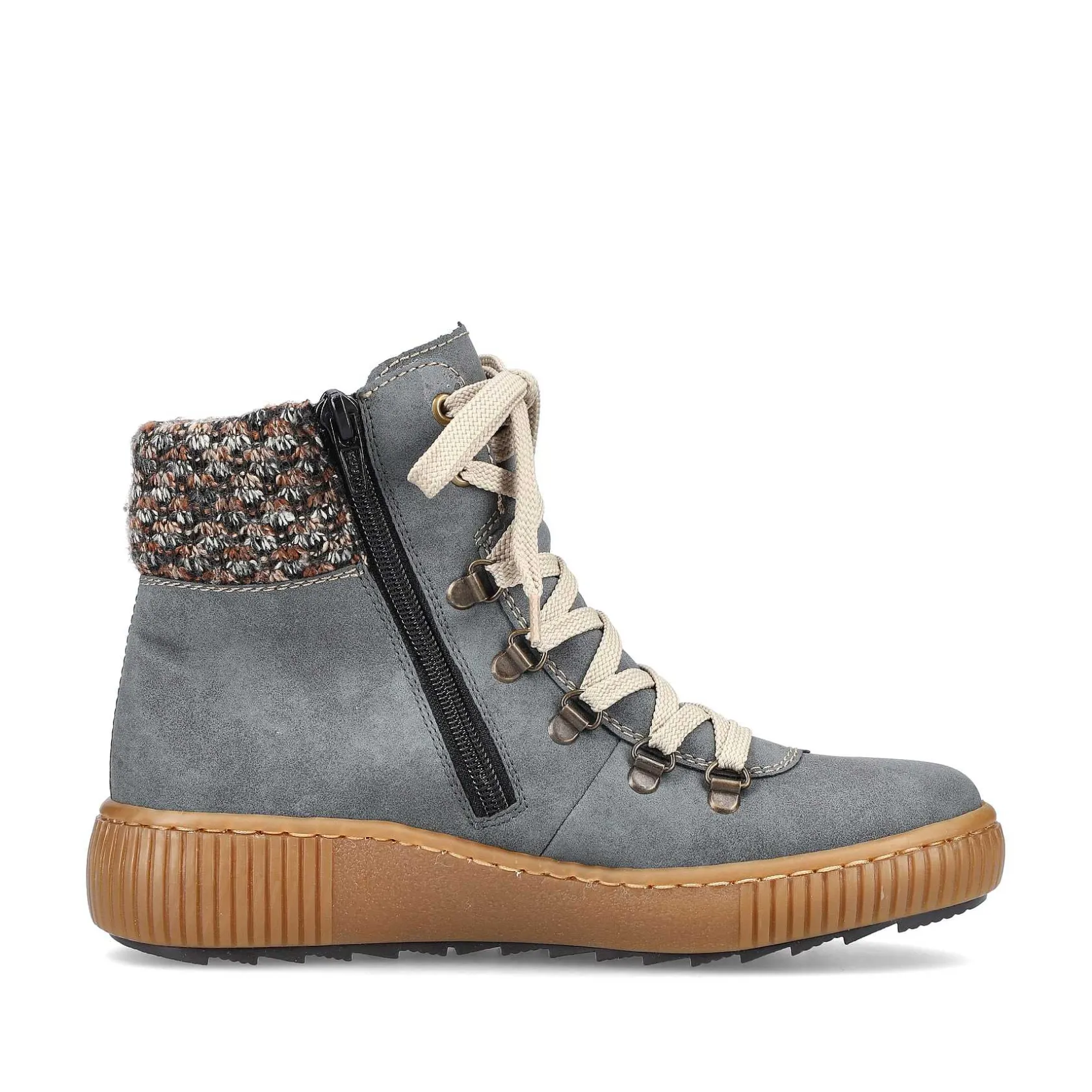 Rieker Ankle Boots & Boots-Women'S Corded Boots Blue Gray