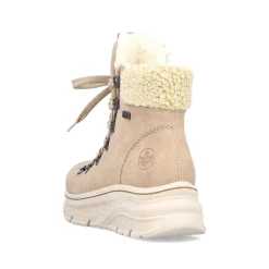 Rieker Ankle Boots & Boots-Women'S Corded Boots Sand Beige