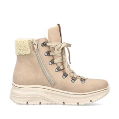 Rieker Ankle Boots & Boots-Women'S Corded Boots Sand Beige