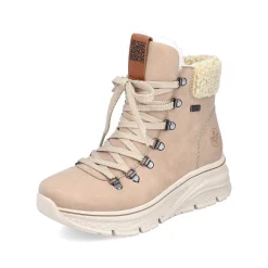 Rieker Ankle Boots & Boots-Women'S Corded Boots Sand Beige
