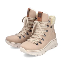 Rieker Ankle Boots & Boots-Women'S Corded Boots Sand Beige