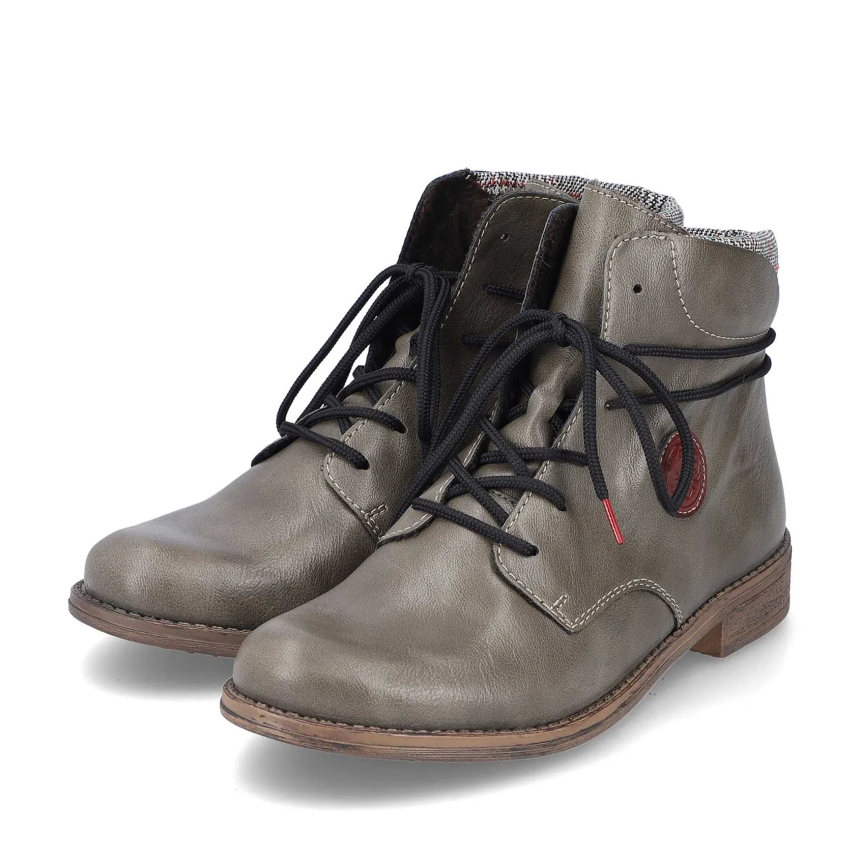 Rieker Ankle Boots & Boots-Women'S Corded Boots Gray Green