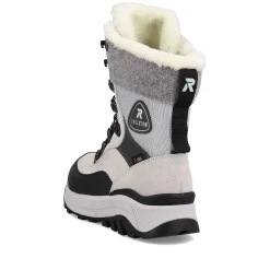 Rieker Ankle Boots & Boots-Women'S Corded Boots Creamy-White Black