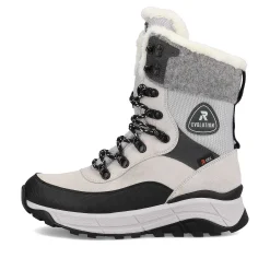 Rieker Ankle Boots & Boots-Women'S Corded Boots Creamy-White Black