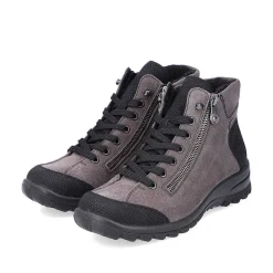 Rieker Ankle Boots & Boots-Women'S Corded Boots Steel Gray