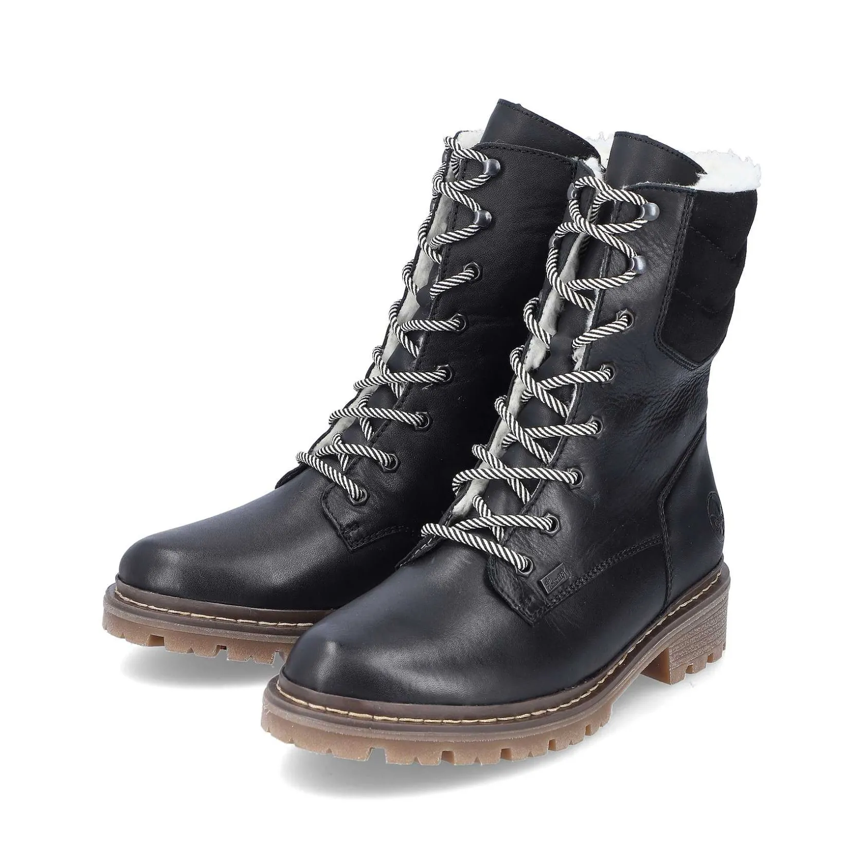 Rieker Ankle Boots & Boots-Women'S Corded Boots Deep Black