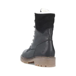 Rieker Ankle Boots & Boots-Women'S Corded Boots Deep Black