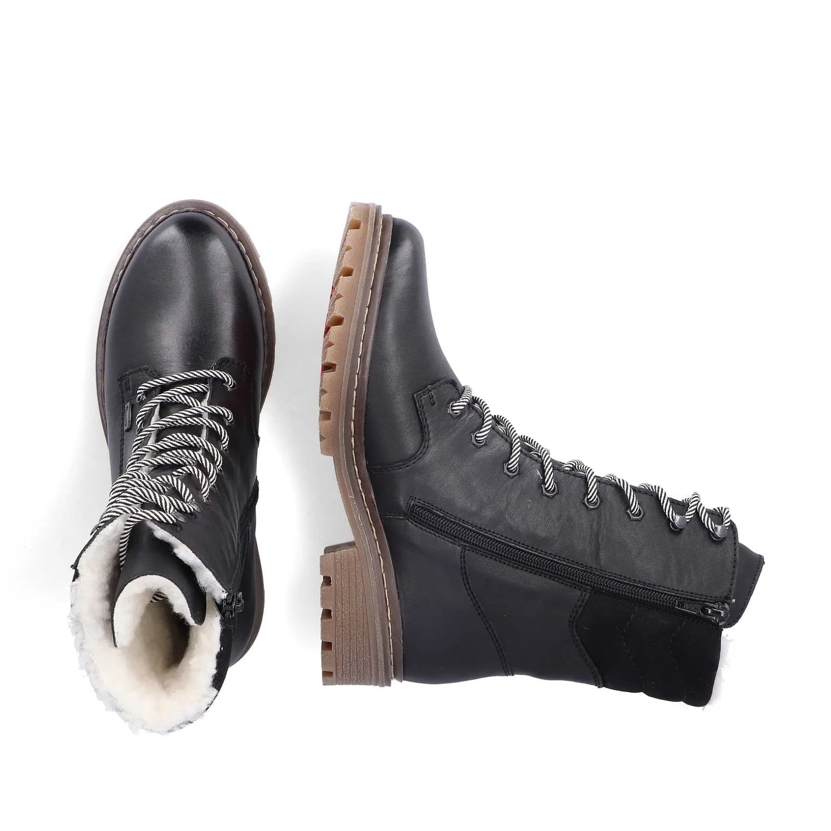 Rieker Ankle Boots & Boots-Women'S Corded Boots Deep Black