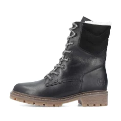 Rieker Ankle Boots & Boots-Women'S Corded Boots Deep Black