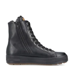 Rieker Ankle Boots & Boots-Women'S Corded Boots Deep Black