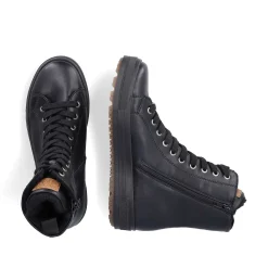 Rieker Ankle Boots & Boots-Women'S Corded Boots Deep Black