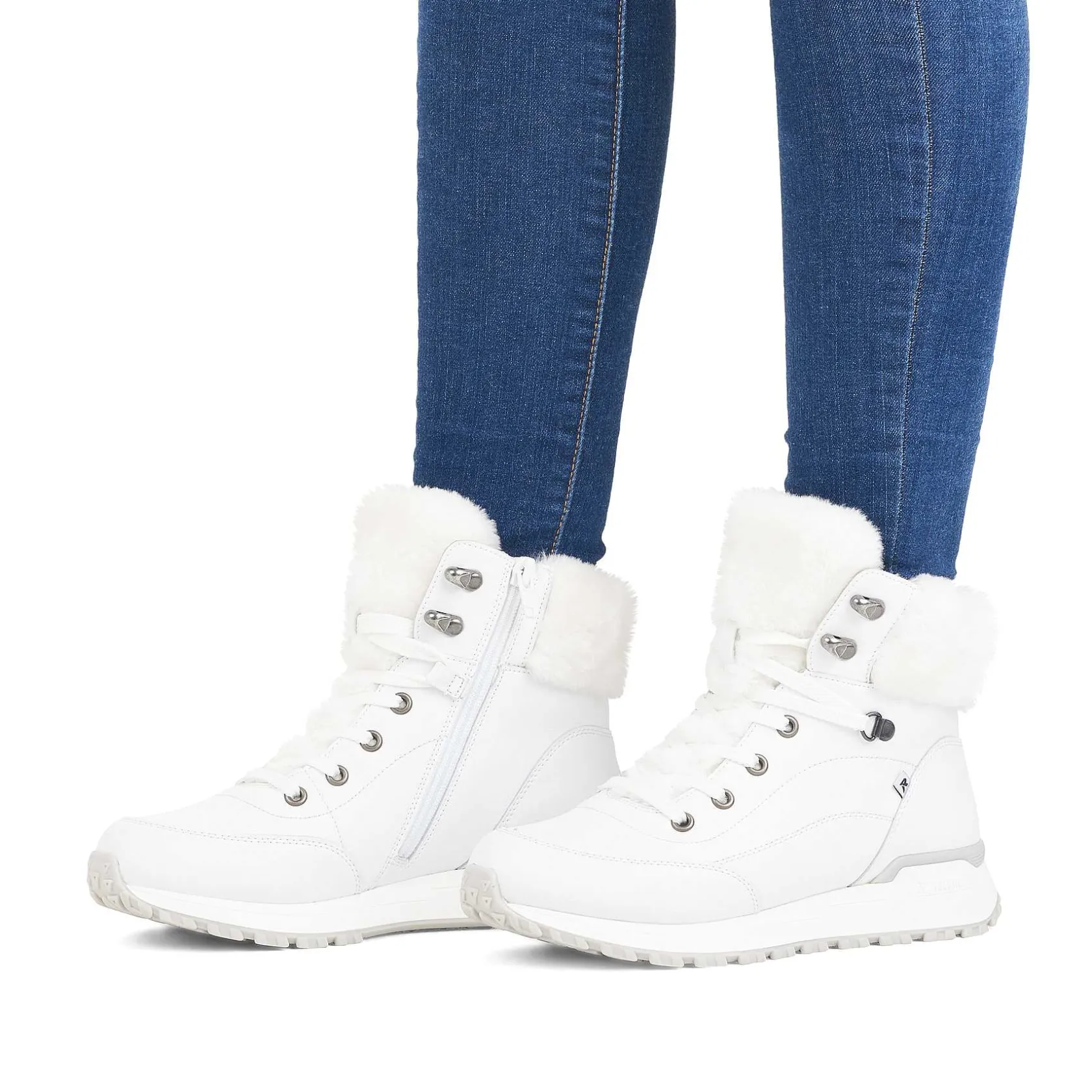 Rieker Ankle Boots & Boots-Women'S Corded Boots Crystal White