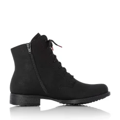 Rieker Ankle Boots & Boots-Women'S Corded Boots Graphite Black