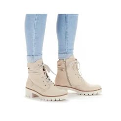 Rieker Ankle Boots & Boots-Women'S Corded Boots Light Beige