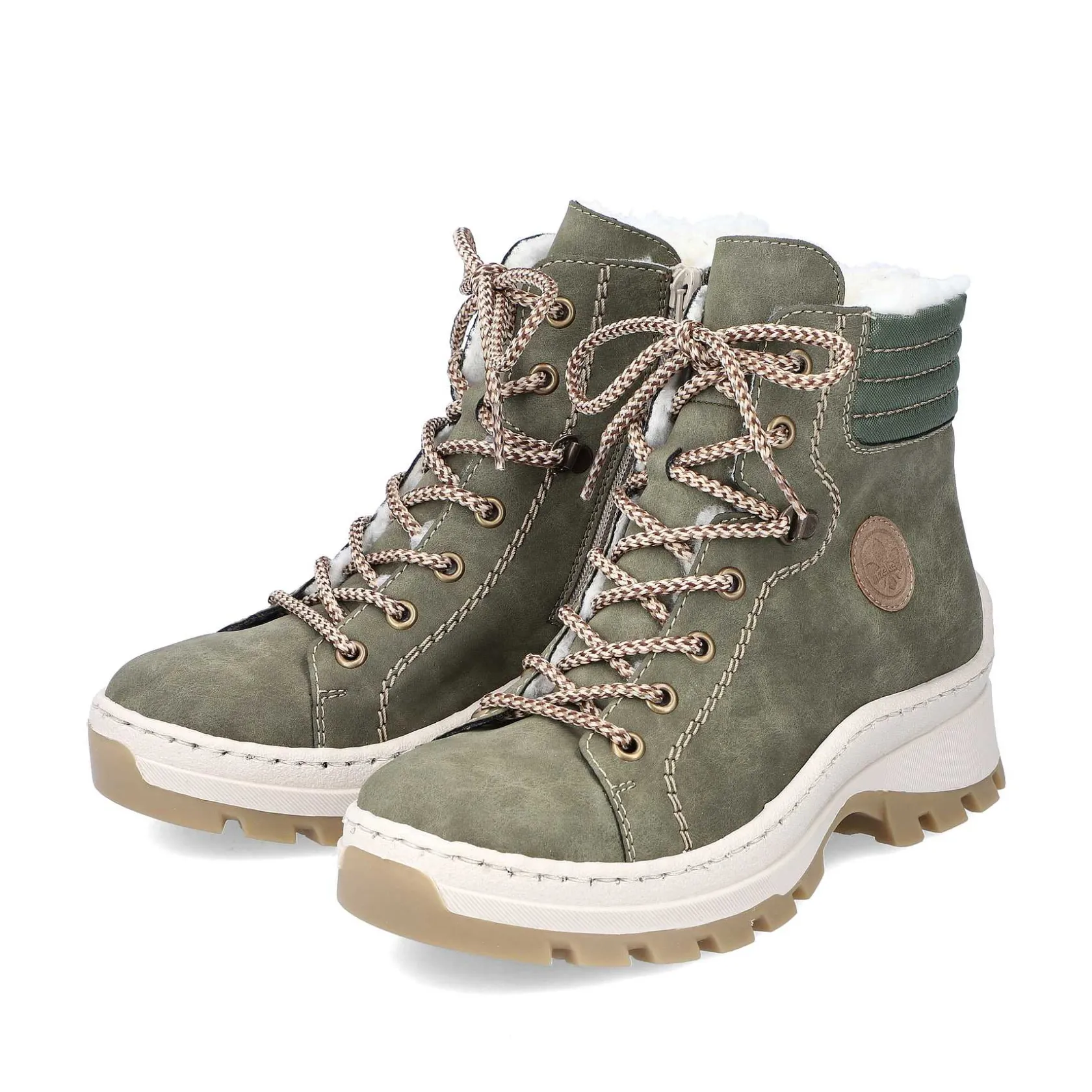 Rieker Ankle Boots & Boots-Women'S Corded Boots Leaf Green