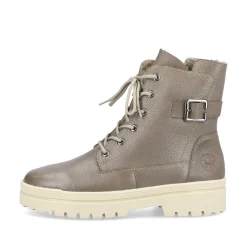 Rieker Ankle Boots & Boots-Women'S Corded Boots Asphalt Gray