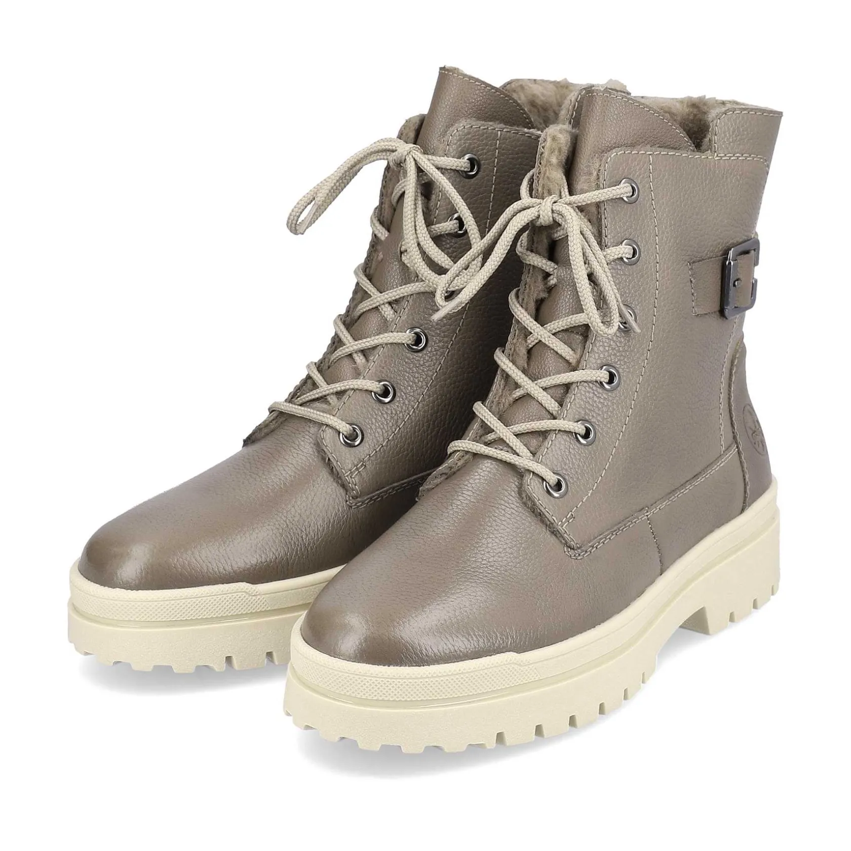 Rieker Ankle Boots & Boots-Women'S Corded Boots Asphalt Gray
